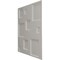 Ekena Millwork 19 5/8in. W x 19 5/8in. H Devon EnduraWall Decorative 3D Wall Panel Covers 2.67 Sq. Ft. WP20X20DECST - alternate 6